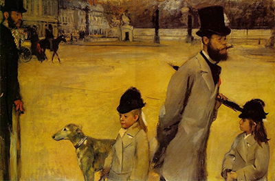 Place de la Concorde Edgar Degas
